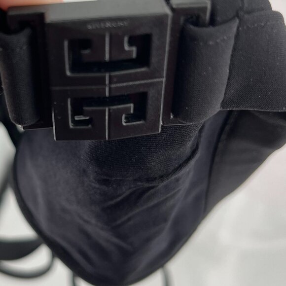 Givenchy Black Bikini Top with front Clasp Size Small - Picture 5 of 5